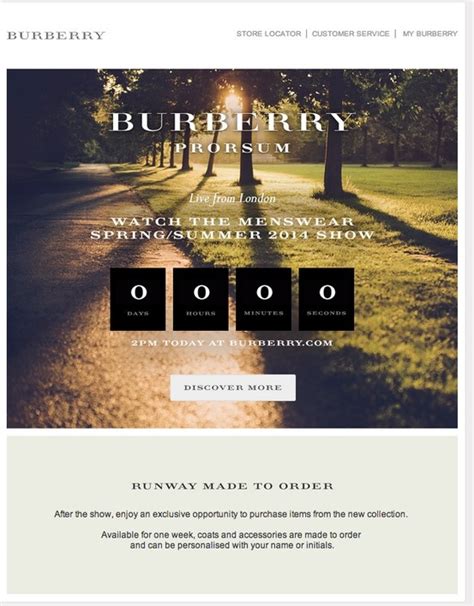 burberry newsletter|burberry clothing website.